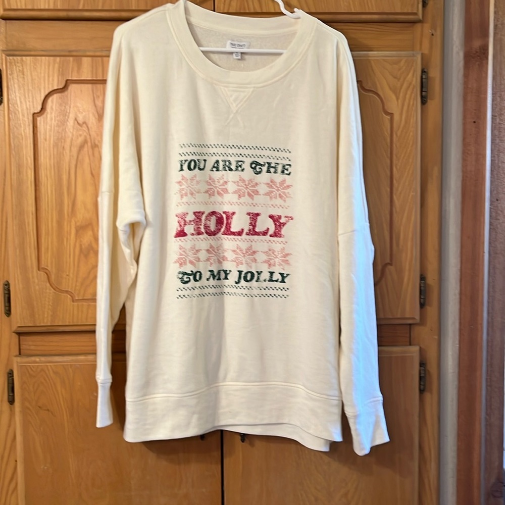 True Craft Christmas sweatshirt size 1X